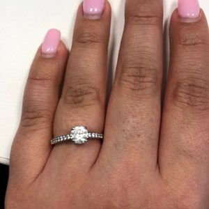 Swarovski size9 engagement ring